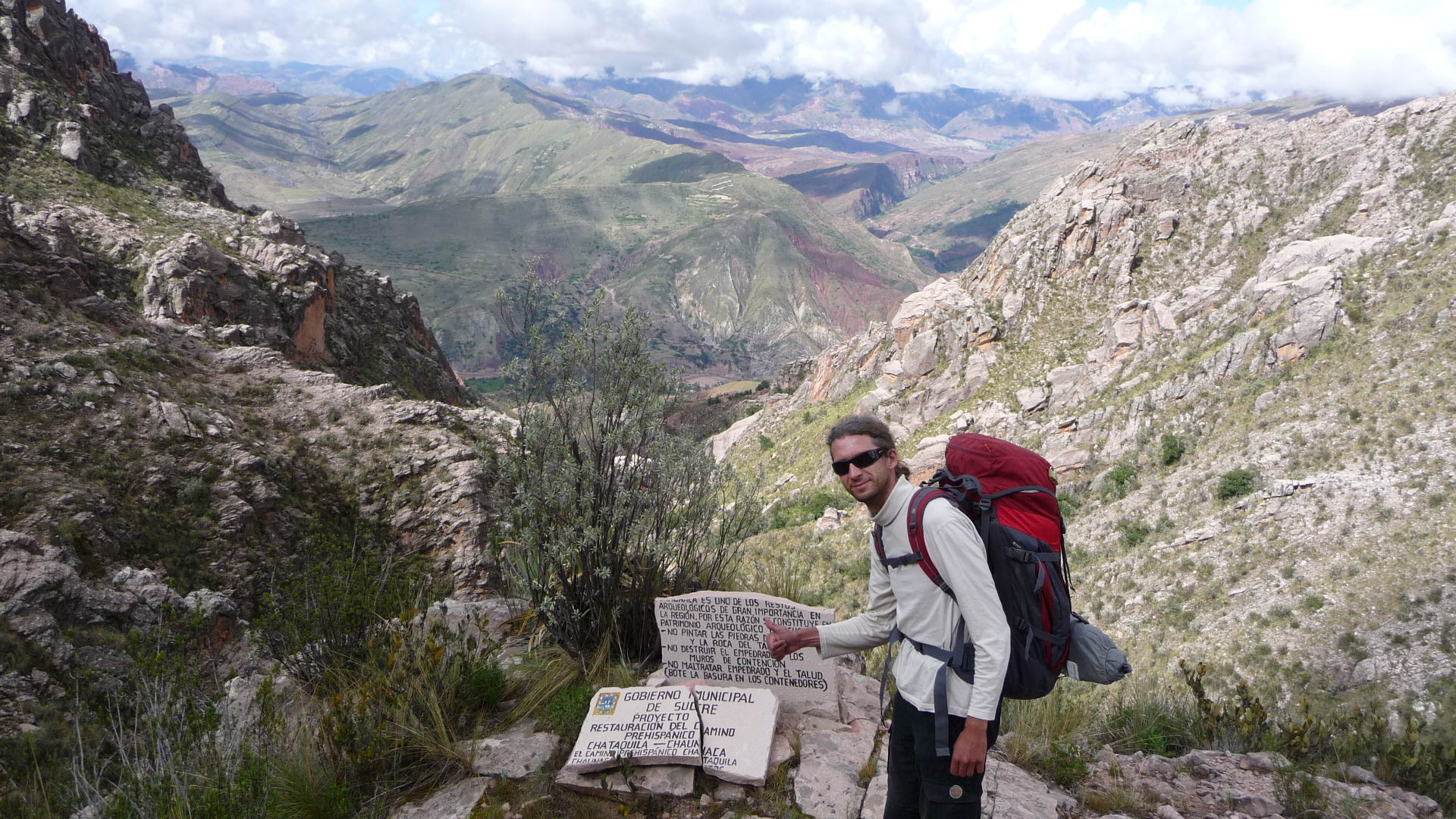 auf dem Inka Trail nach Chataquila